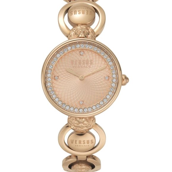 Versace Versus Rose Gold Diamond Accent Watch